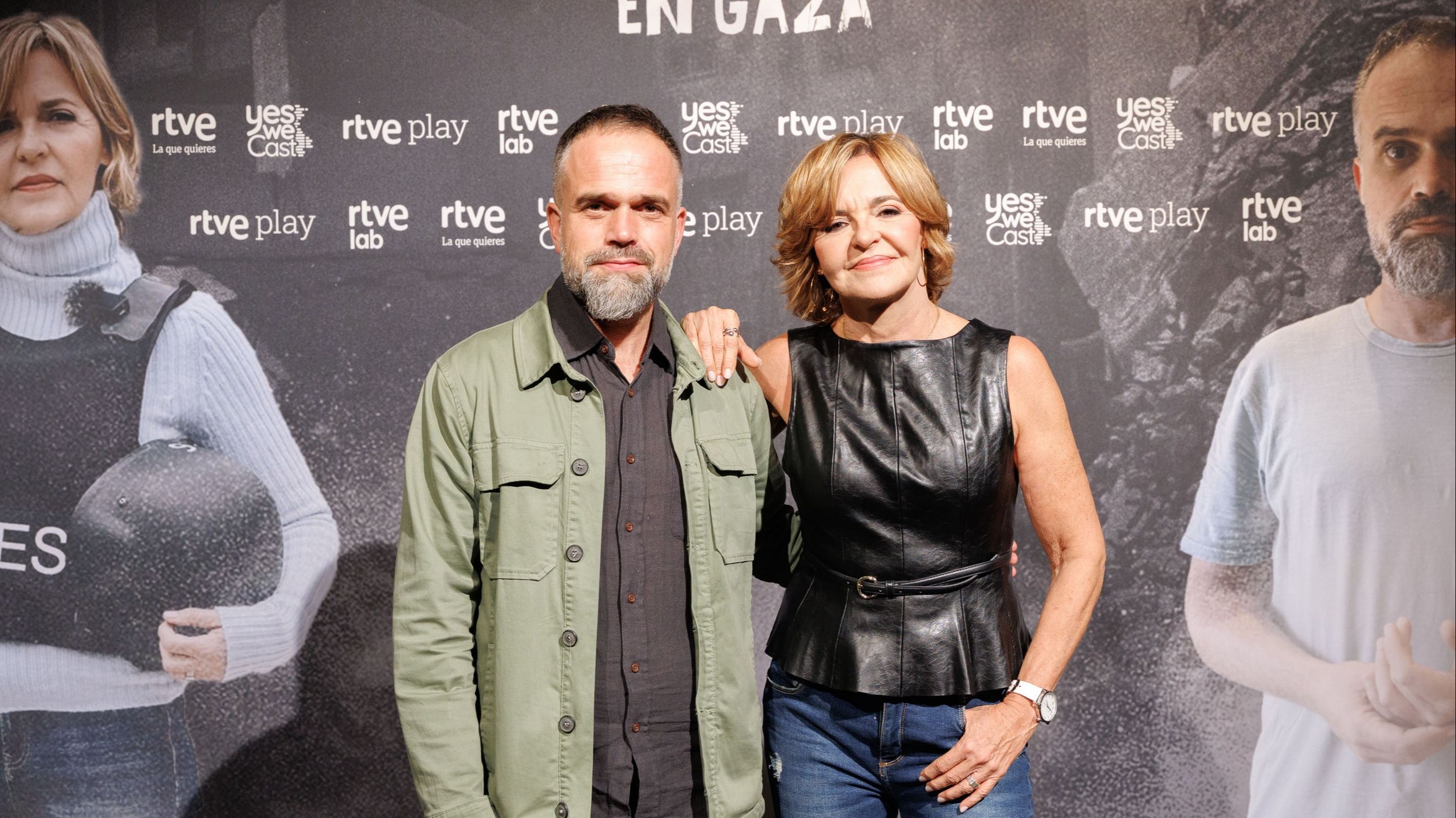 RTVE presenta el videopodcast 'Vivir y morir en Gaza', con Almudena Ariza y Raúl Incertis