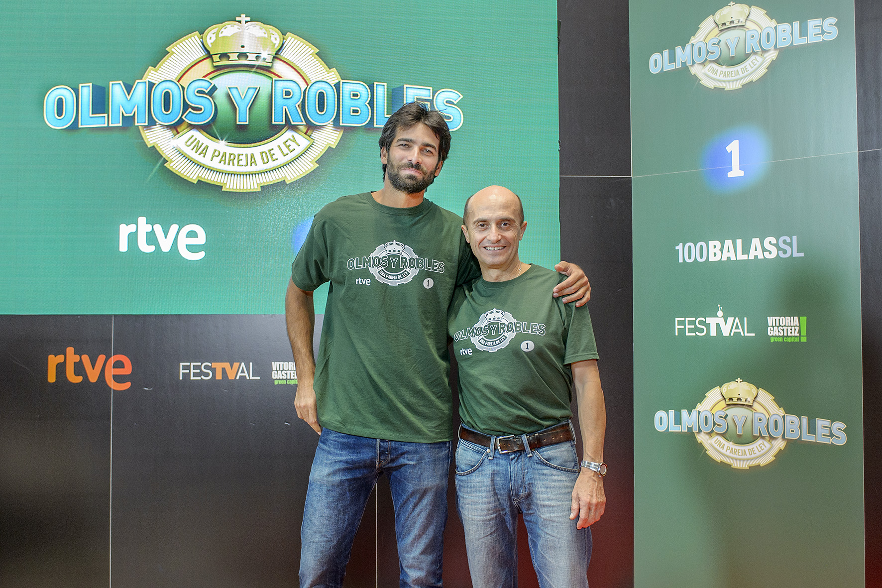 Rubén Cortada y Pepe Viyuela, protagonista de 'Olmos y Robles'. Rubén Cortada y Pepe Viyuela, protagonista de 'Olmos y Robles'.