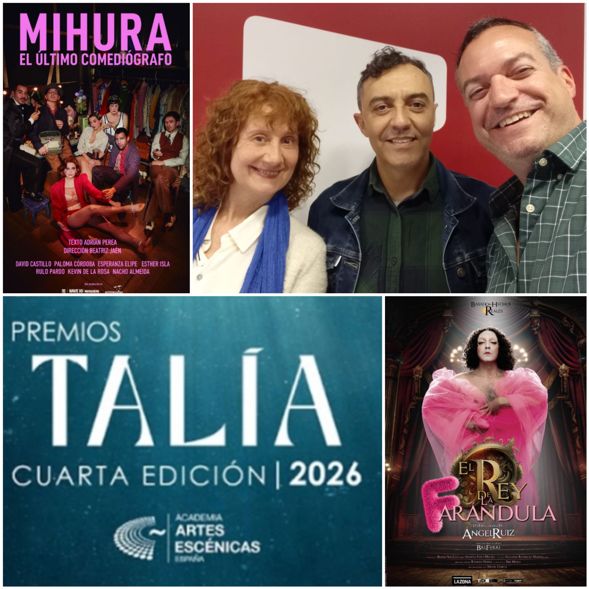 La sala - De cara a los IV Premios Talía: Esperanza Elipe y Ángel Ruiz episode artwork