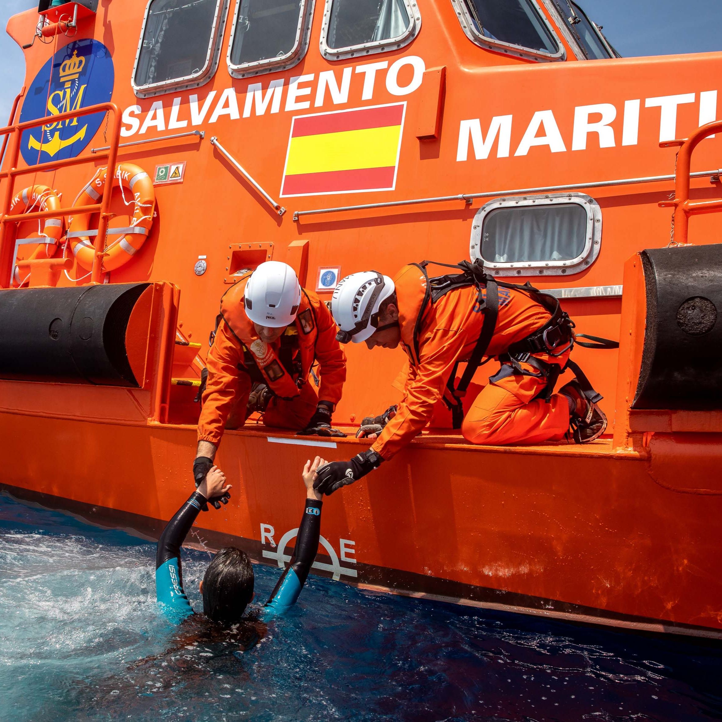 Españoles en la mar