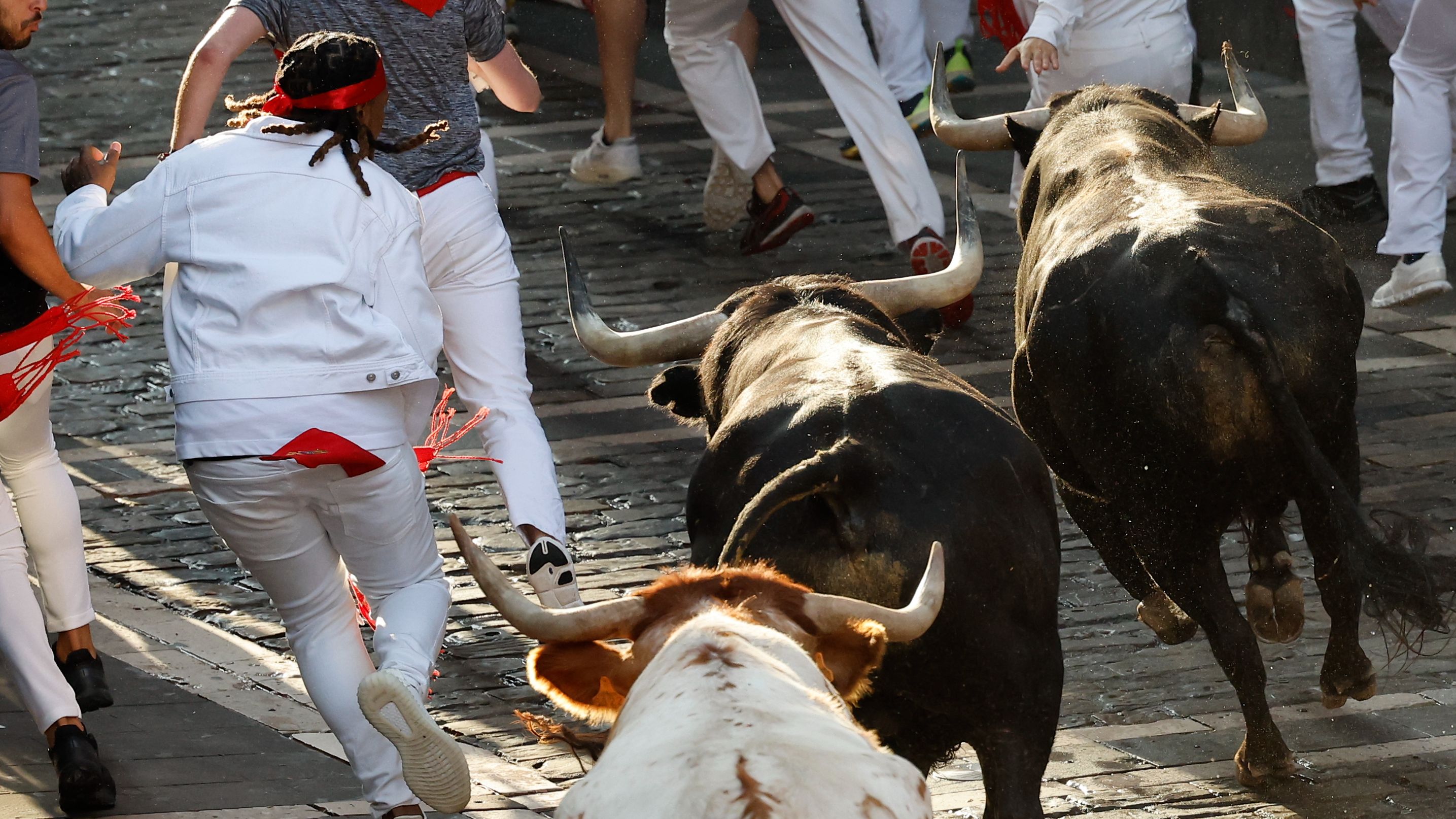 San Fermin 2024: Fifth operating of the bulls