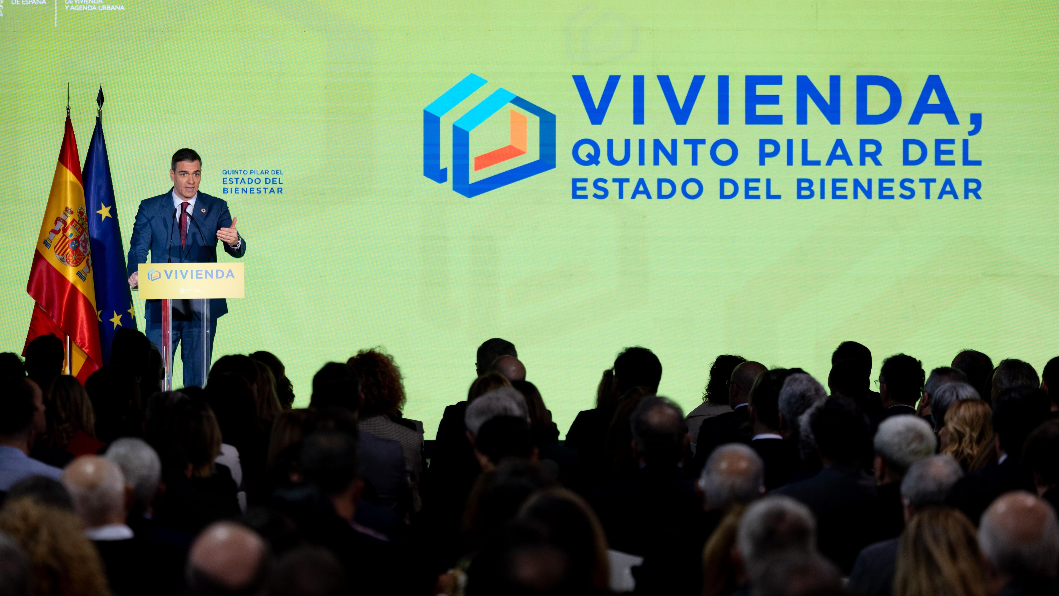 Sánchez anuncia nuevas medidas en materia de vivienda