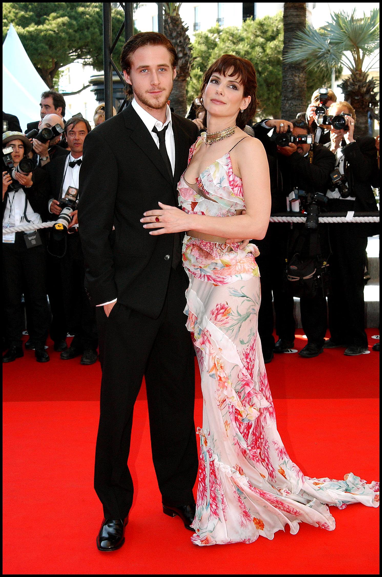 Sandra Bullock y Ryan Gosling en Cannes