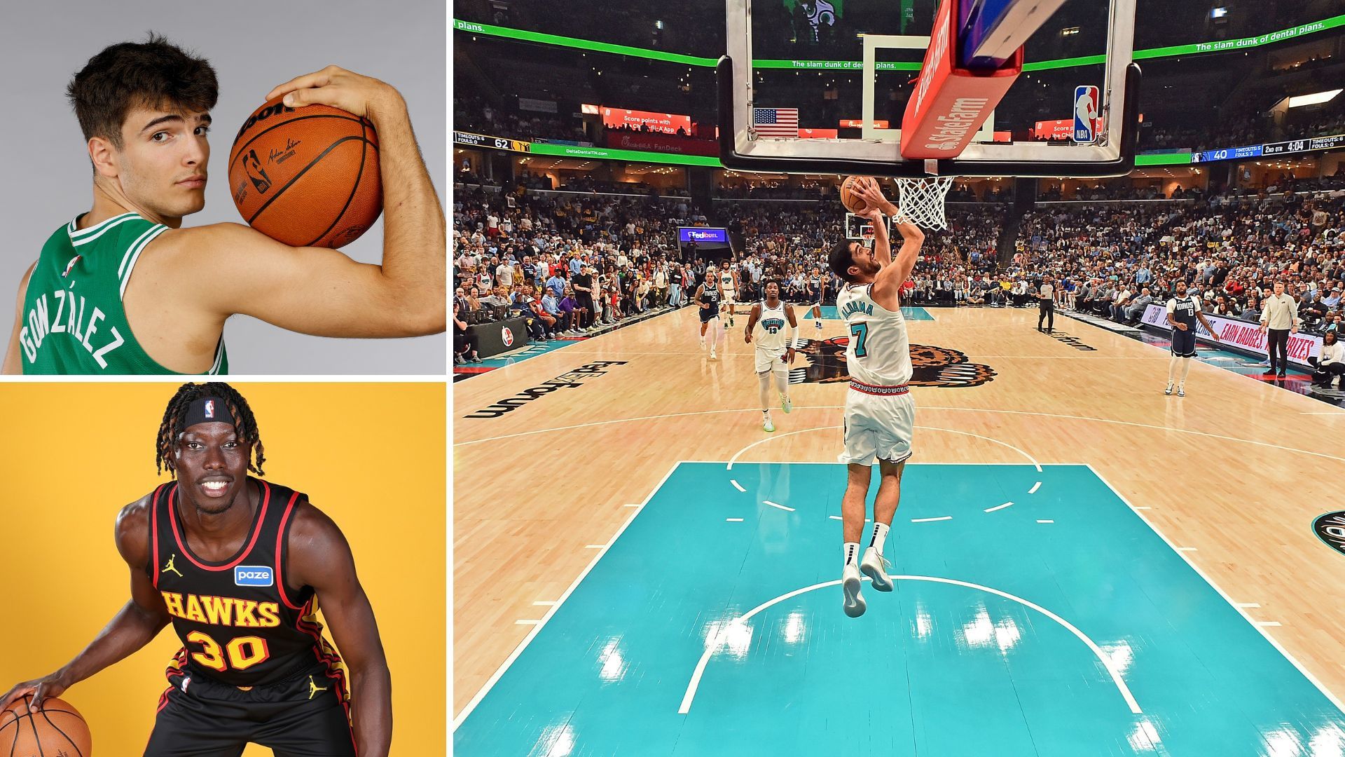 Santi Aldama, Eli John Ndiaye y Hugo González, listos para devolver el acento español a la NBA