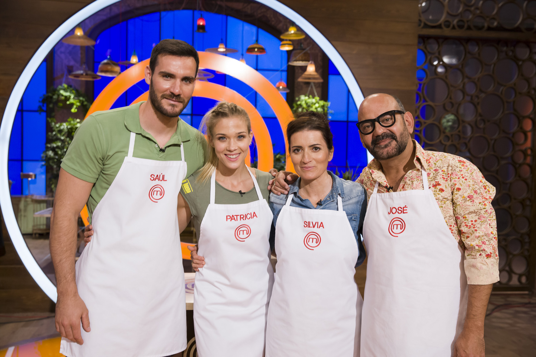 Saúl, Patricia, Silvia y Jose, finalistas Master Chef - Celebrity II