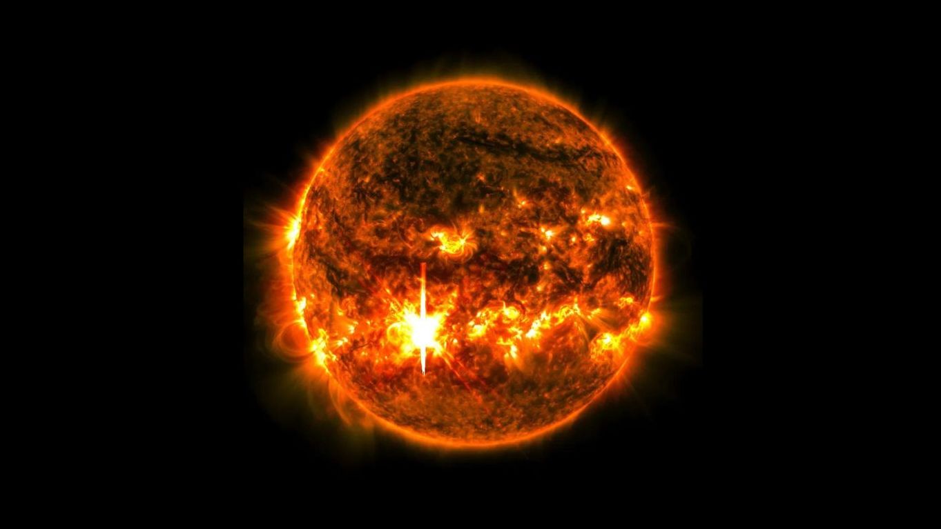 The second most powerful eruption of the current solar cycle.