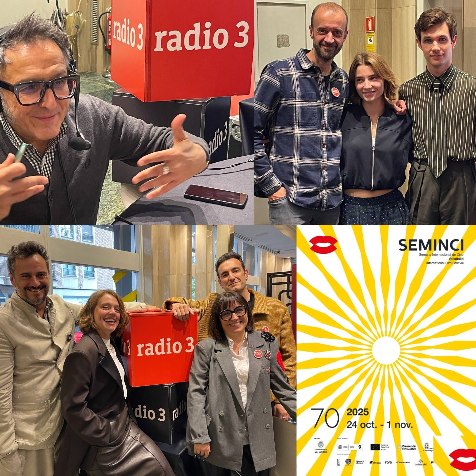 Tres en la carretera - SEMINCI 70: Subsuelo y Frontera - 25/10/25