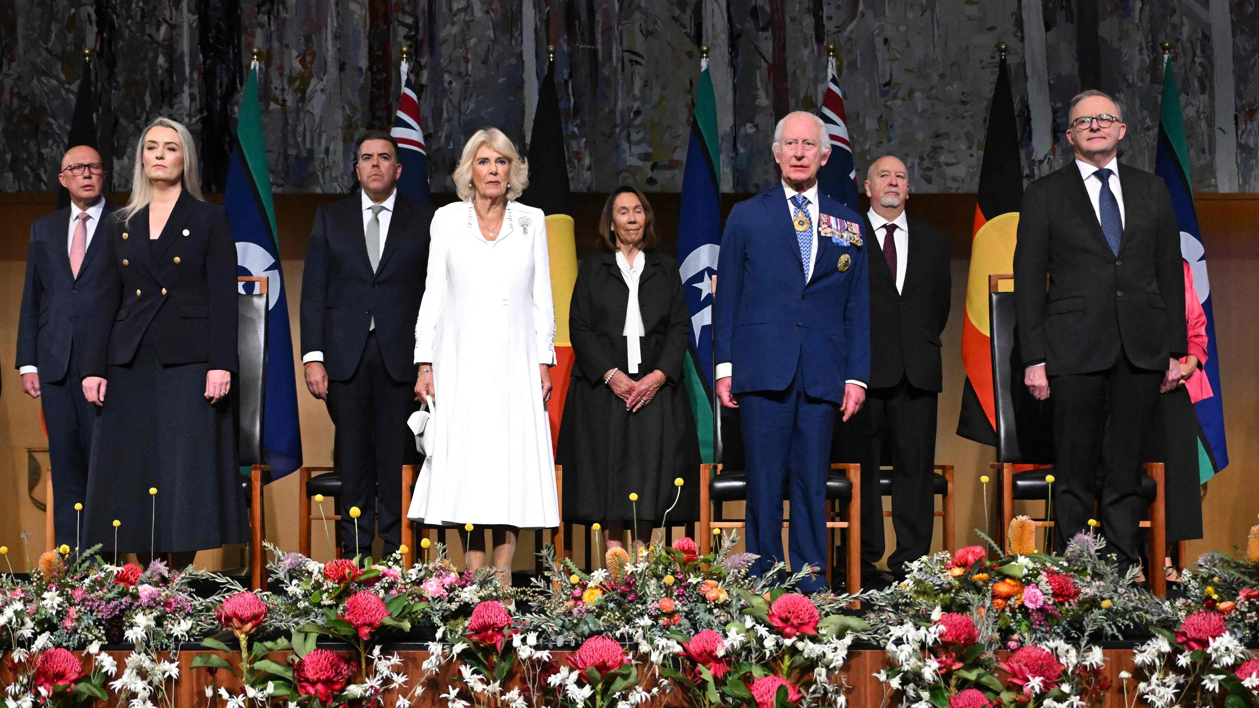 Una senadora aborigen increpa al rey Carlos III en su visita a Australia: