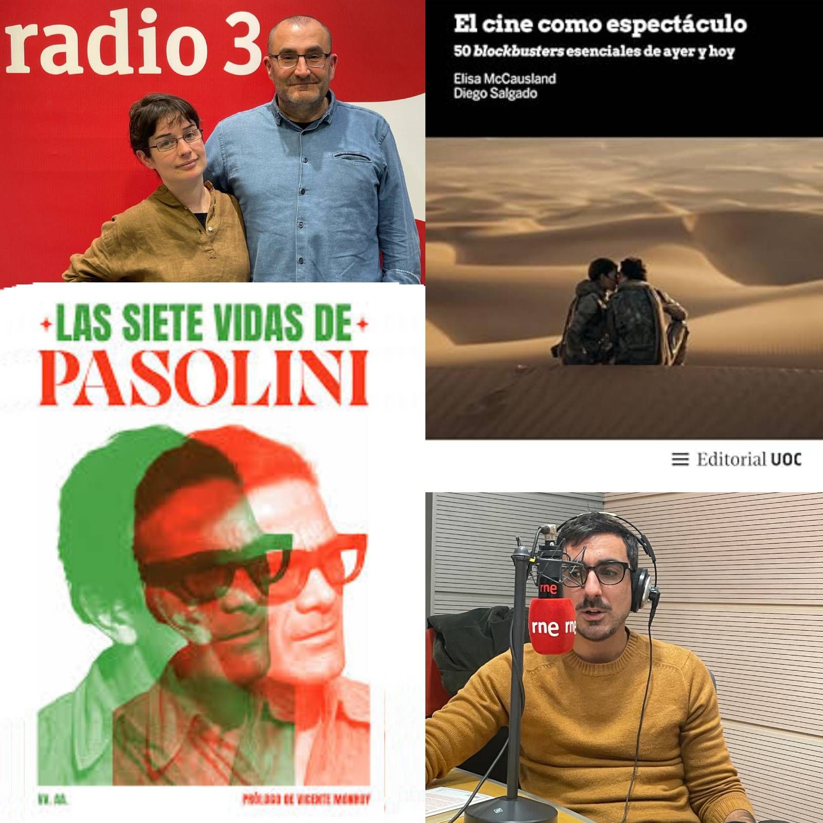 Tres en la carretera - Las siete vidas de Pasolini y El cine como espectáculo - 27/12/25