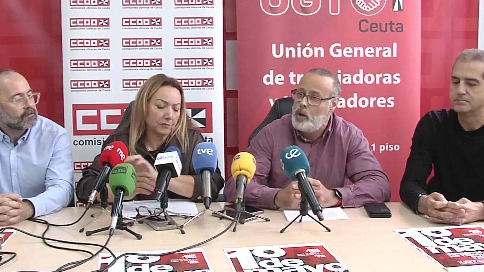 Los sindicatos animan a los ceutíes a movilizarse este primero de mayo