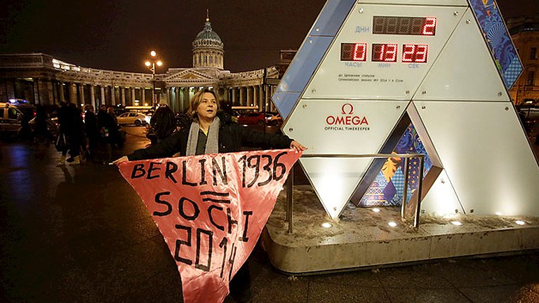 Los derechos humanos se pierden los juegos olímpicos de sochi