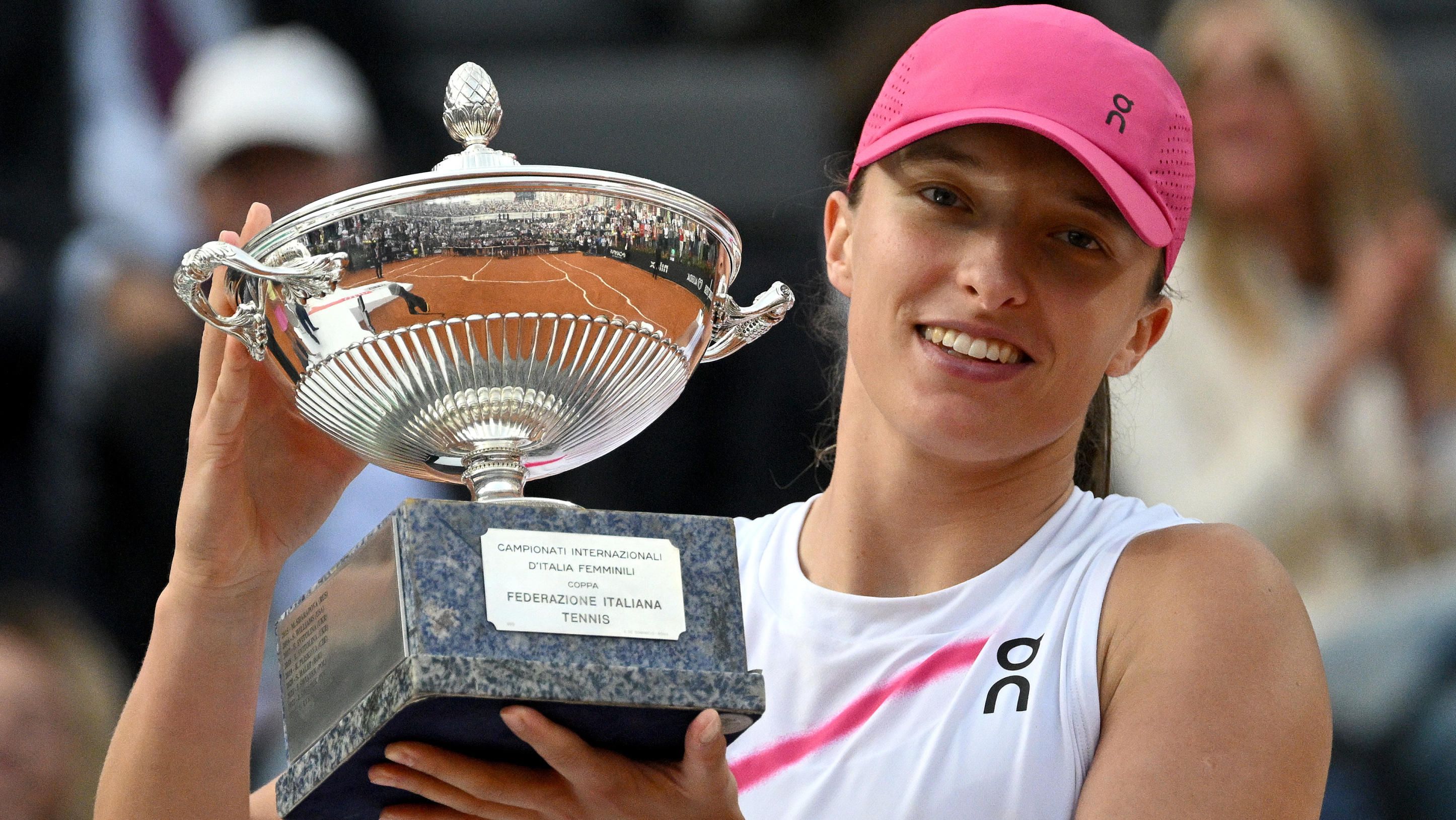 Iga Swiatek vence a Sabalenka en la final del Abierto de Roma