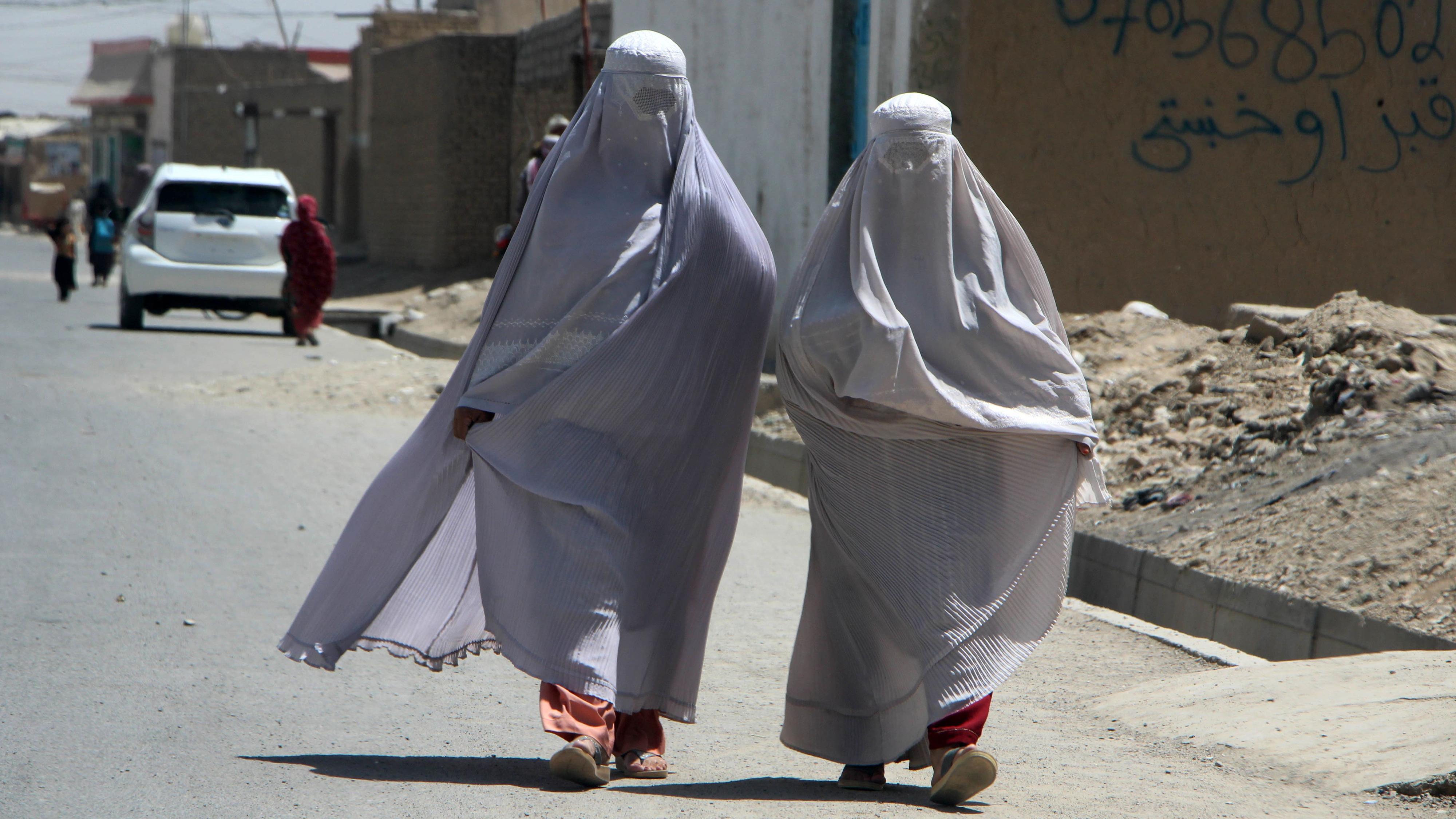 They ban any woman in Afghanistan from speaking in public and not wearing a hijab