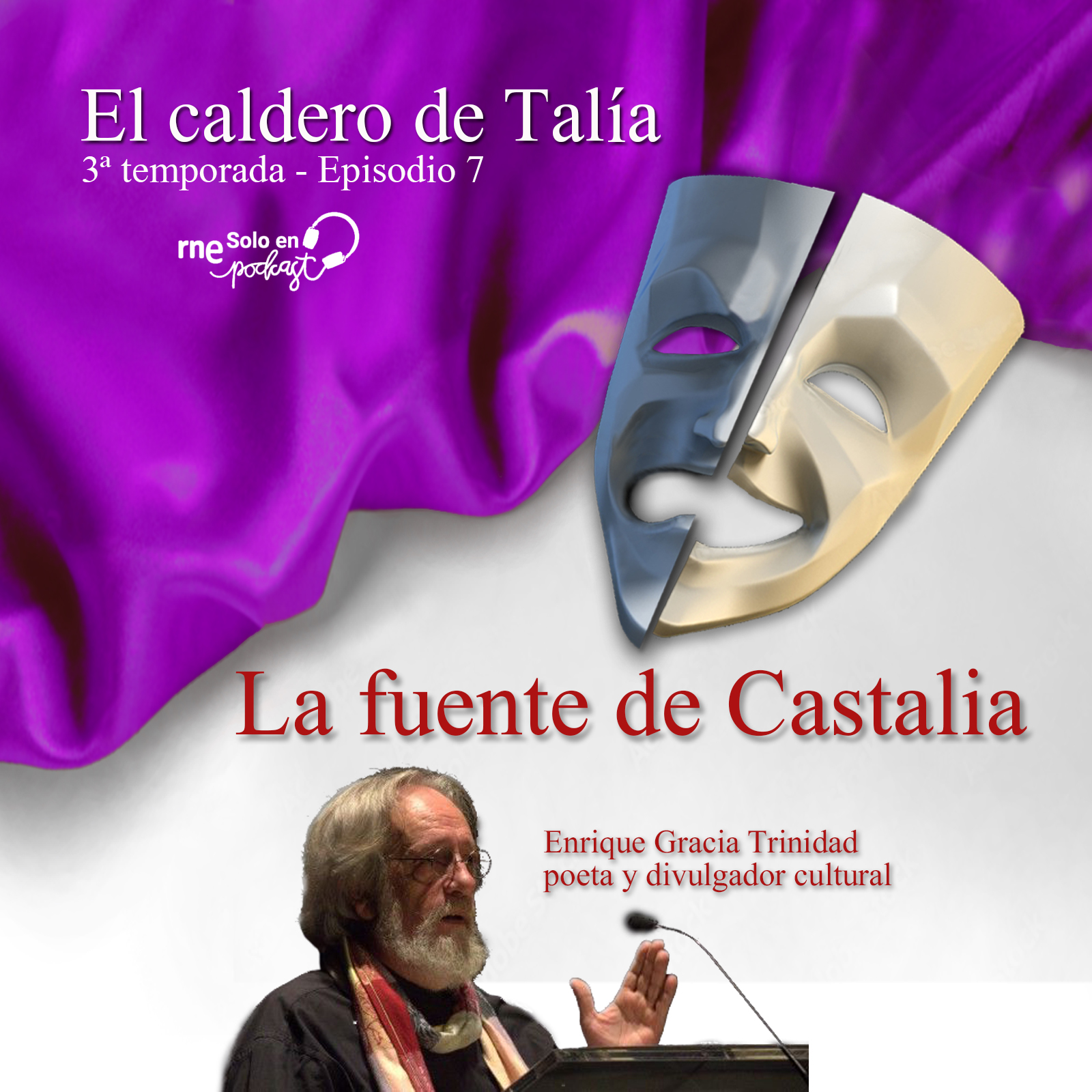 El caldero de Talía en RNE Solo en Podcast - Temporada 3, capítulo 7: La fuente de Castalia