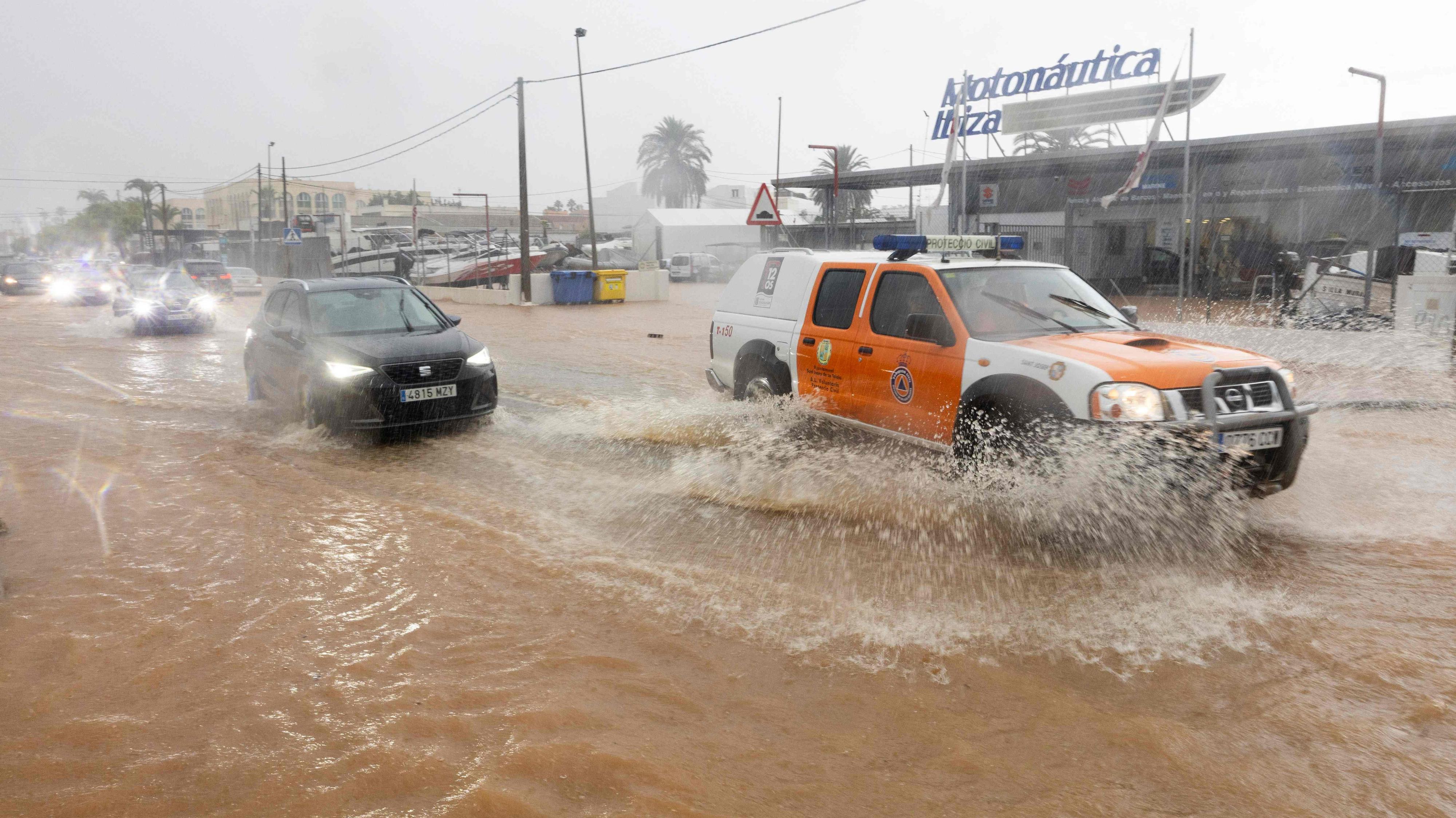 El temporal deja récords de precipitaciones después de golpear con dureza el este peninsular e Ibiza