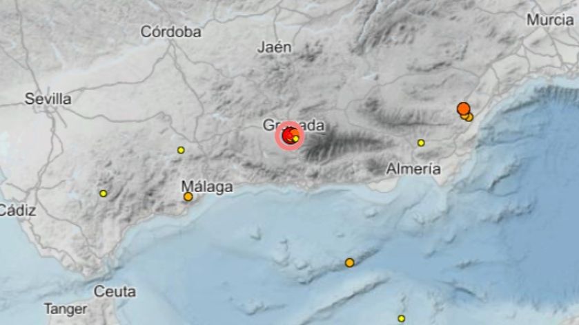 Photo: rtve.es Magnitude 5 Earthquake Strikes Granada, Sparking Fear and Material Damage