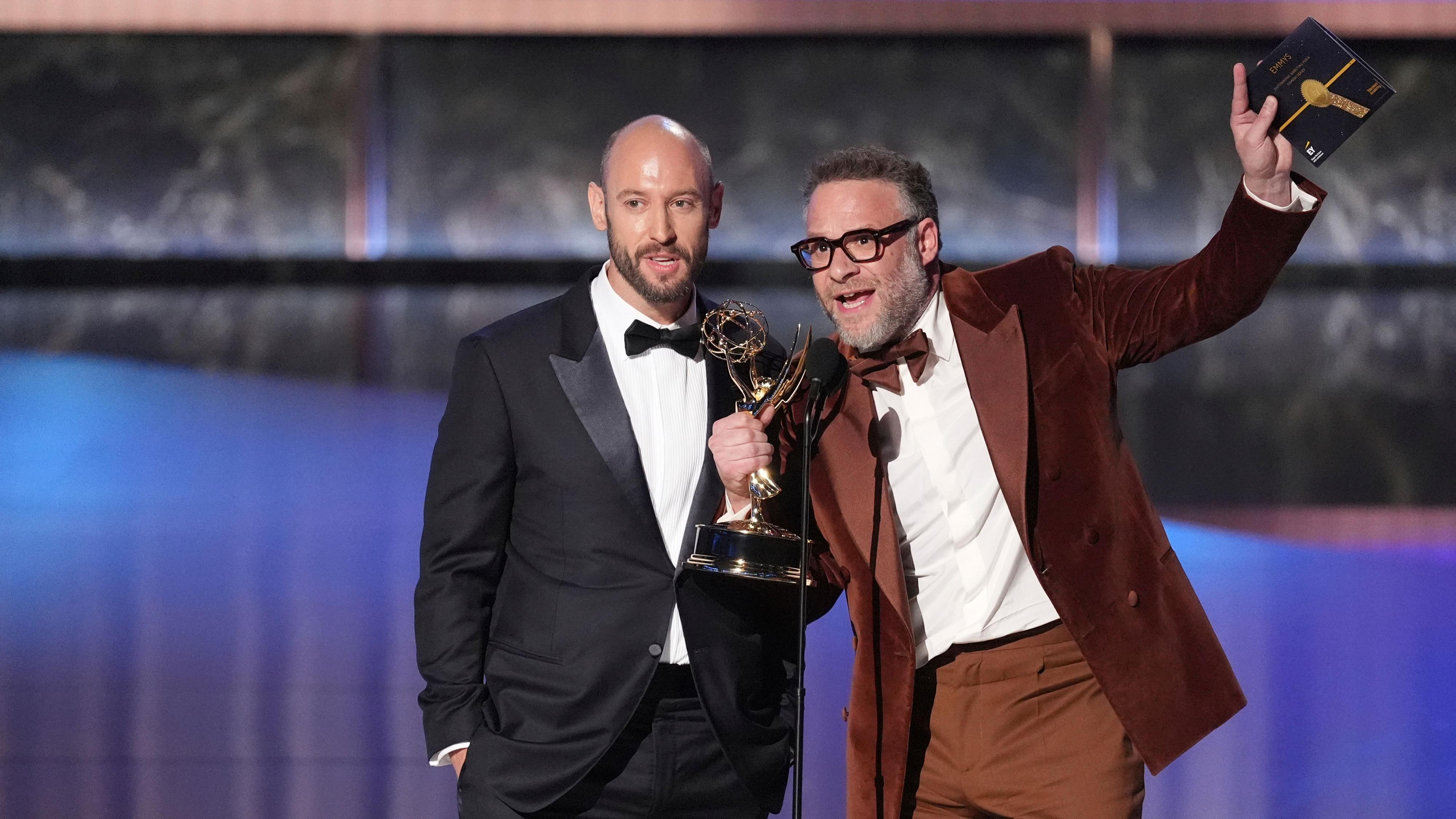 'The Studio' arrasa con 13 galardones en los Emmy 2025 que reafirman el éxito de 'Severance' y 'Adolescencia'