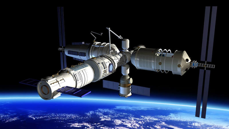 Tiangong-2 es el laboratorio espacial chino.