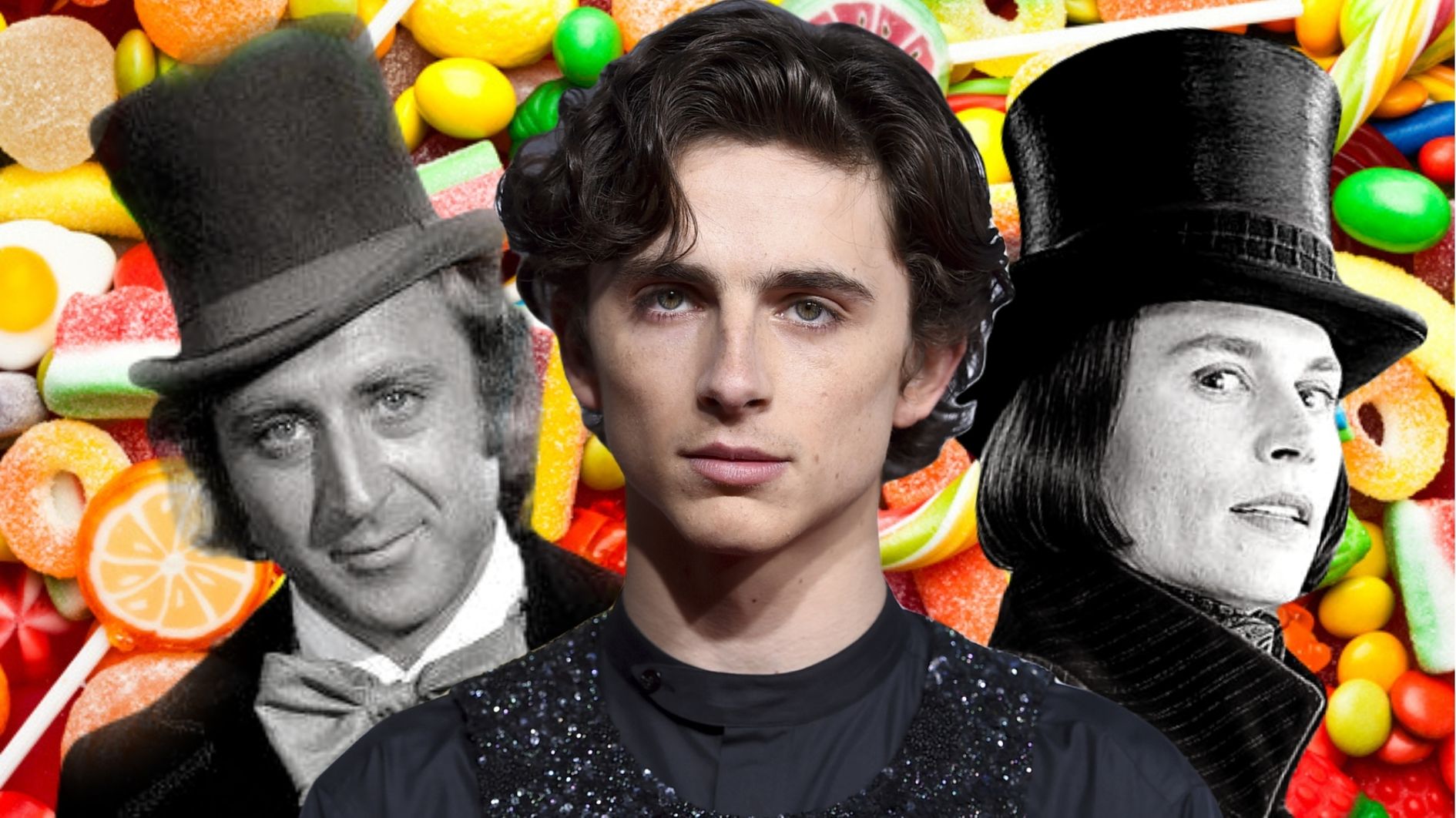 Timothée Chalamet releva a Johnny Depp como Willy Wonka