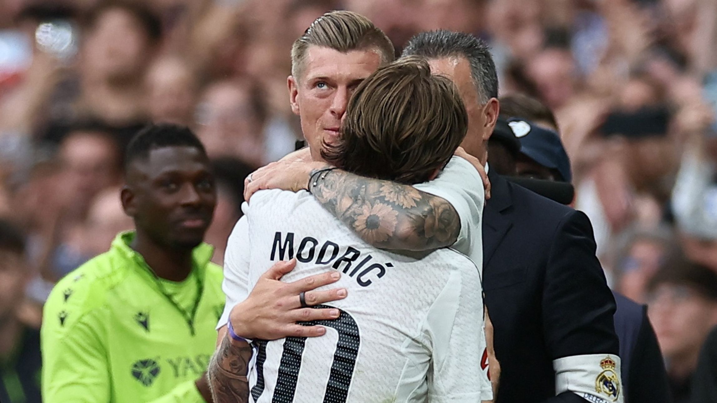 Toni Kross, el invitado más especial en la despedida de Luka  Modric del Bernabéu