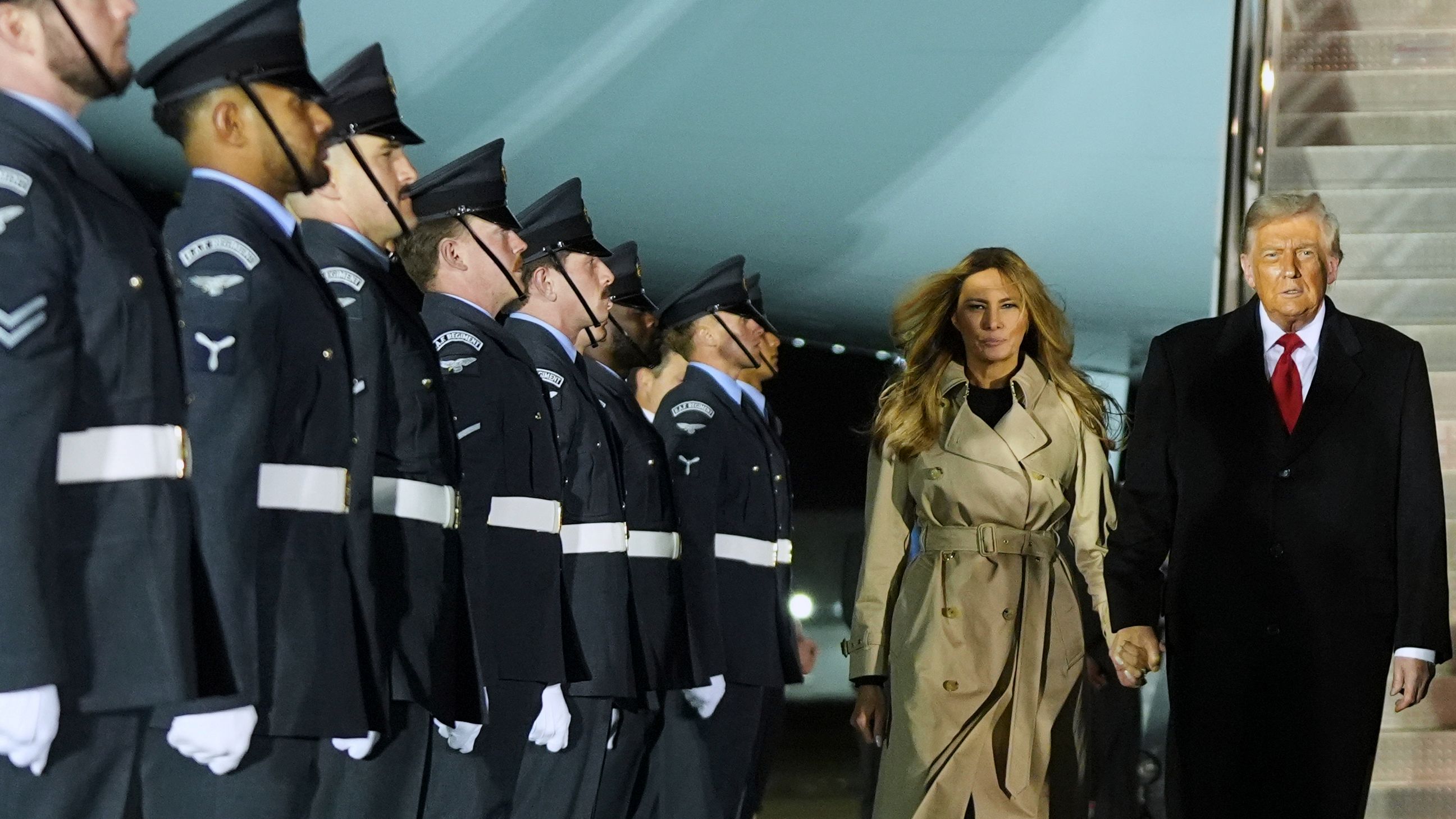 Trump llega a Reino Unido para una visita de Estado con la vista puesta en los acuerdos económicos