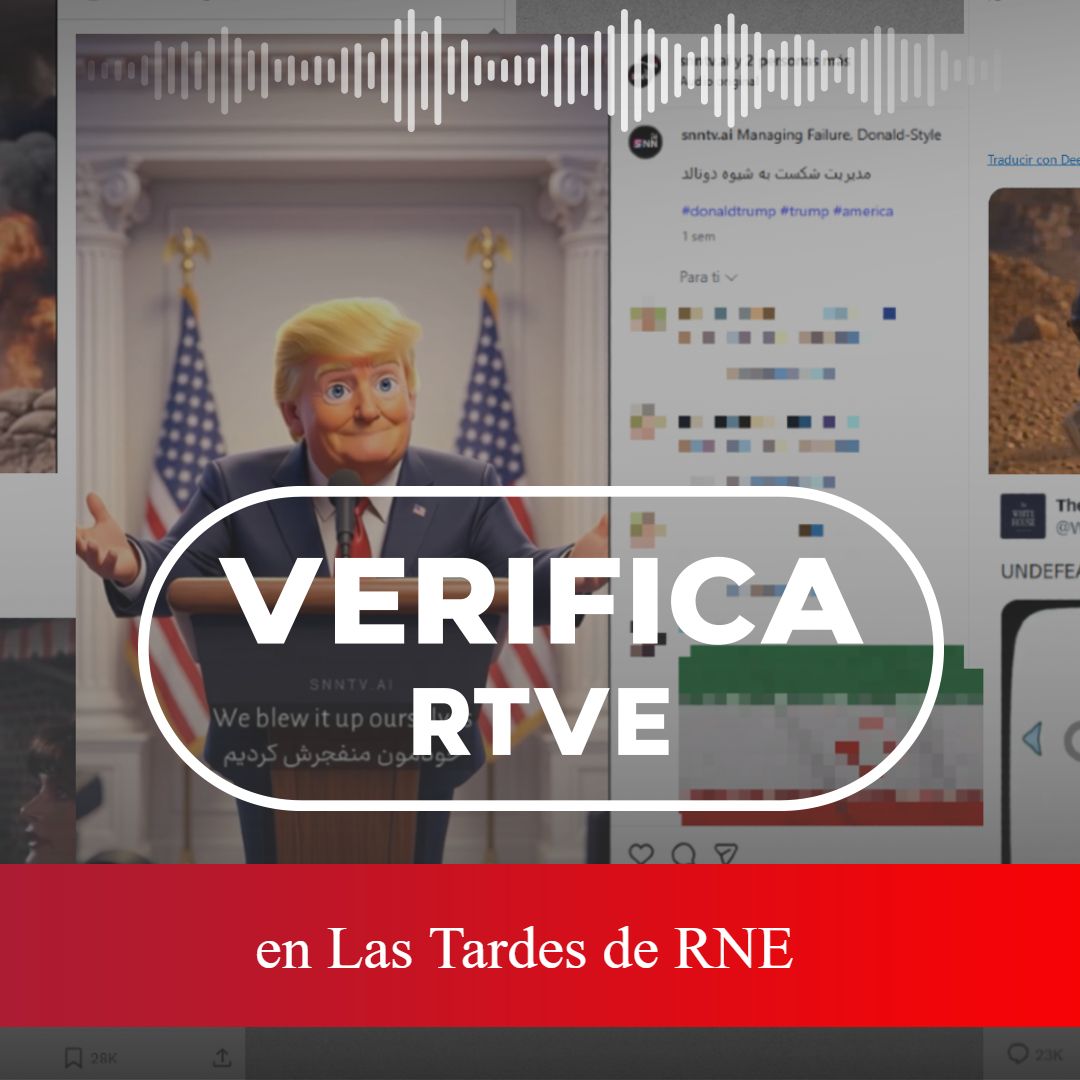 VerificaRTVE: la nueva propaganda bélica en la guerra en Irán