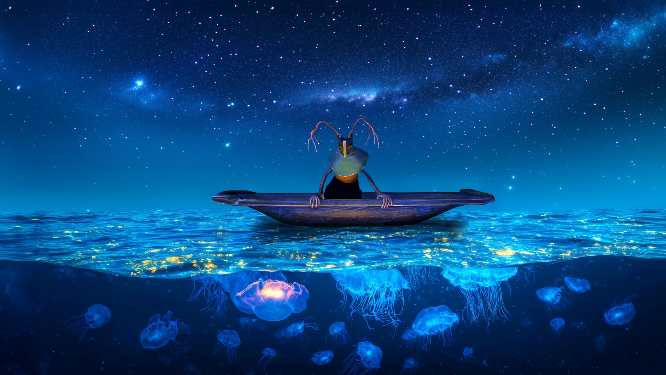 「The Blue Journey」、環境的な要素を取り入れたアニメーション プロジェクト