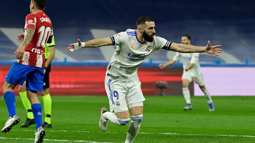 El Real Madrid gana al Atlético en el Bernabéu