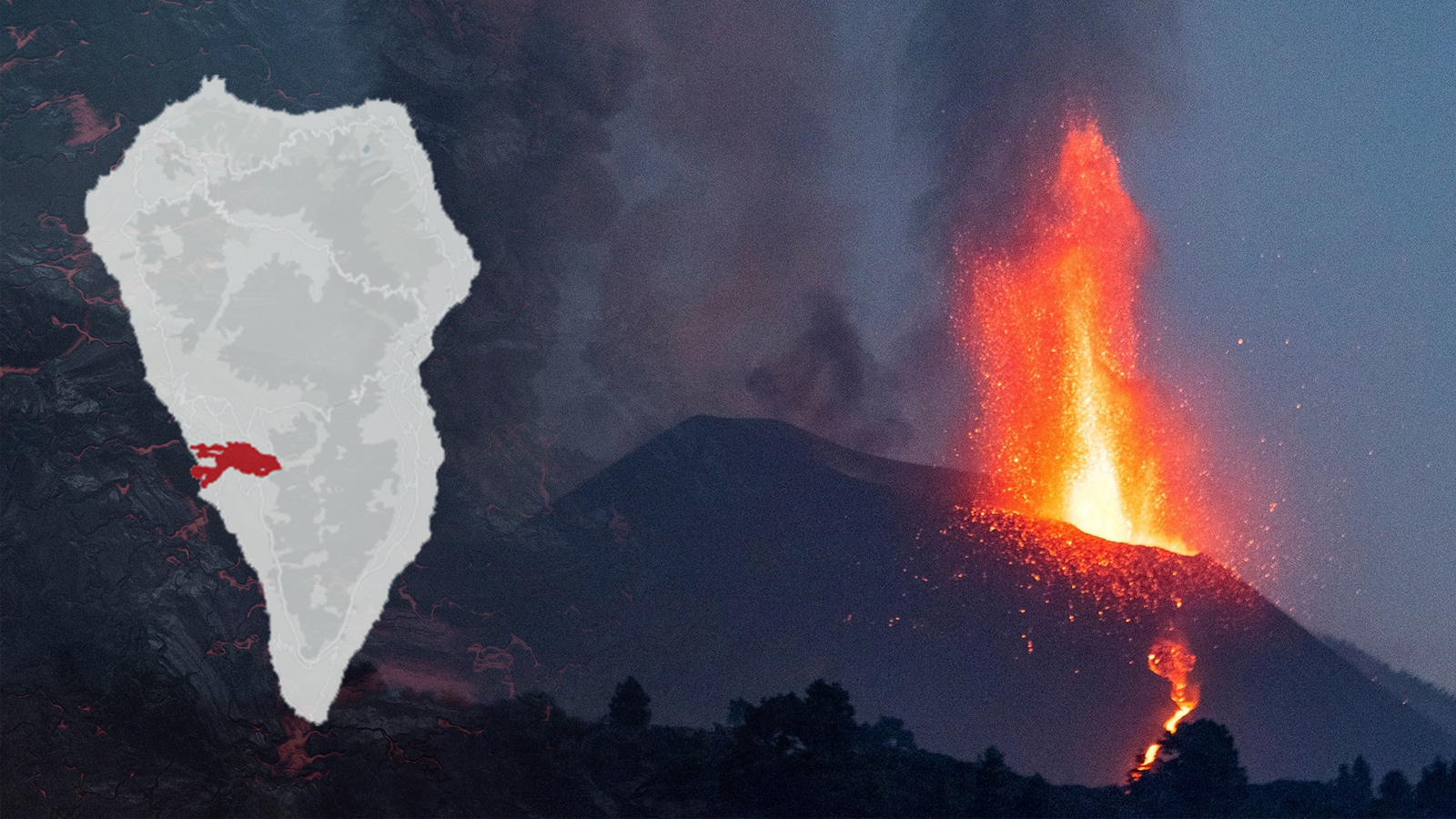 Volcán de La Palma: datos de un mes de erupción en la isla