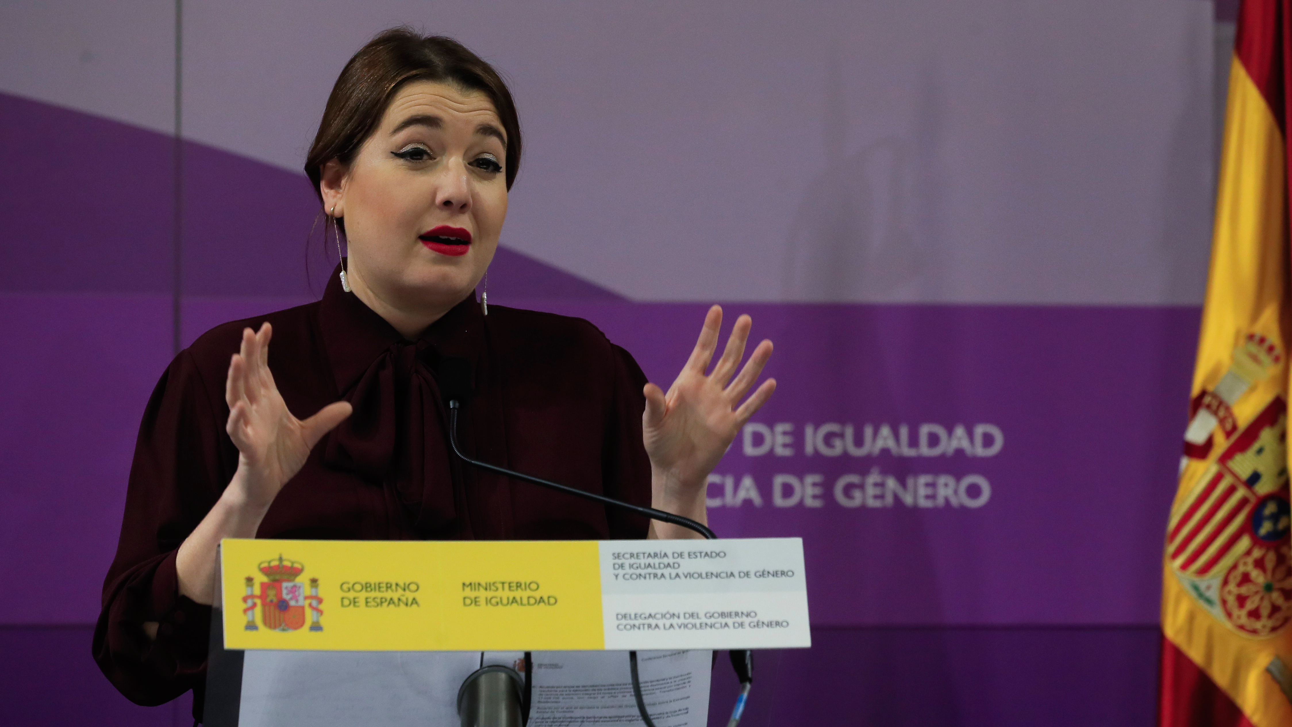 Vox pide el cese la secretaria de Igualdad por su víeo el 8M