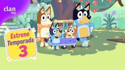 La tercera temporada de Bluey llega a Clan con nuevos episodios y más diversión que nunca
