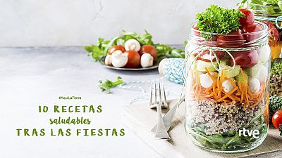 10 recetas saludables tras las fiestas navideñas