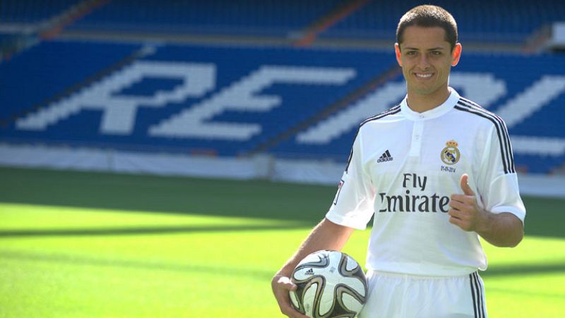'Chicharito' ficha por el Madrid: "Cualquiera no puede estar aquí"