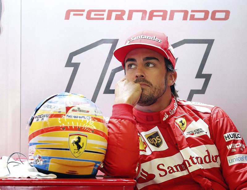 Fernando Alonso: "No he dicho otra cosa que no sea que voy a seguir en Ferrari"