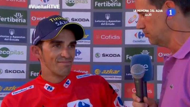 Contador: "Es una pena la caída de Quintana, era una bajada súper complicada"