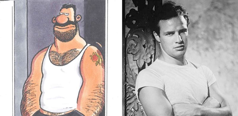 Ralph König parodia a Tennessee Williams en 'Estación espacial deseo'