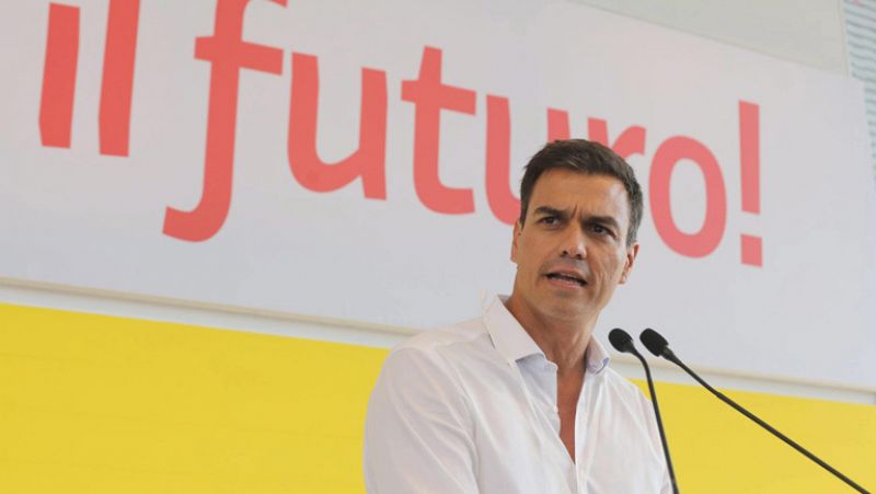 Pedro Sánchez: "Recuperaremos el futuro de los españoles dejando a la derecha sin futuro"