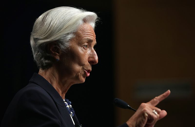 Lagarde afirma que solo España progresa por sus reformas dentro del euro pero no es suficiente