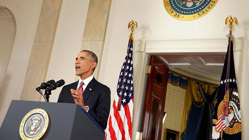 Obama anuncia ataques aéreos en Siria contra el EI y el envío de armas a la oposición moderada