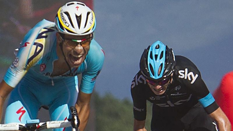 Froome pone picante a la Vuelta y Aru consigue su segunda etapa en la Vuelta 2014