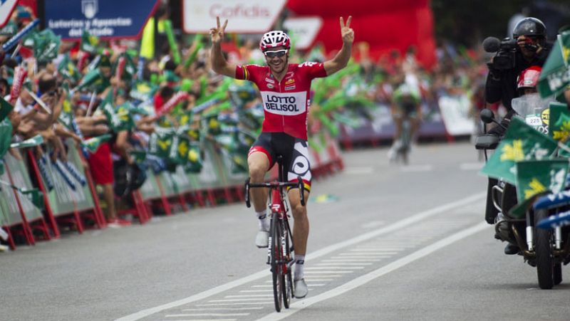 El australiano Adam Hansen le da al Lotto su primera victoria en la Vuelta a España 2014