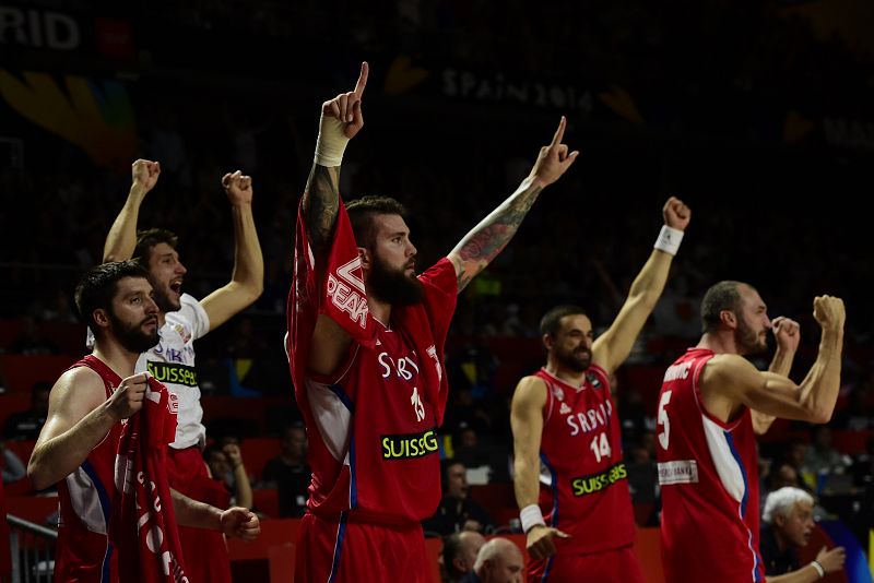 Serbia jugará la final del Mundobasket ante EE. UU. tras ganar a Francia