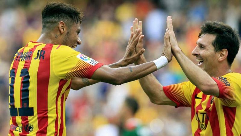 La sociedad Messi-Neymar consigue romper la jaula del Athletic