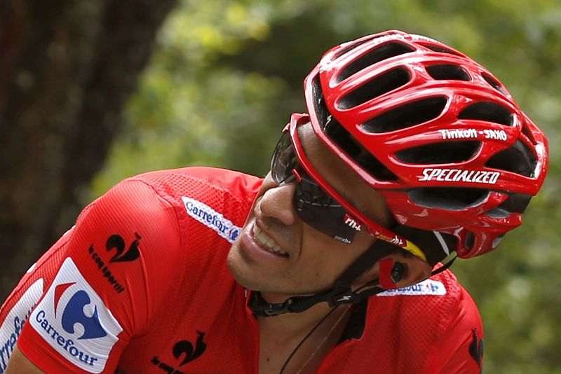 Contador ve ganada la Vuelta "salvo percance"