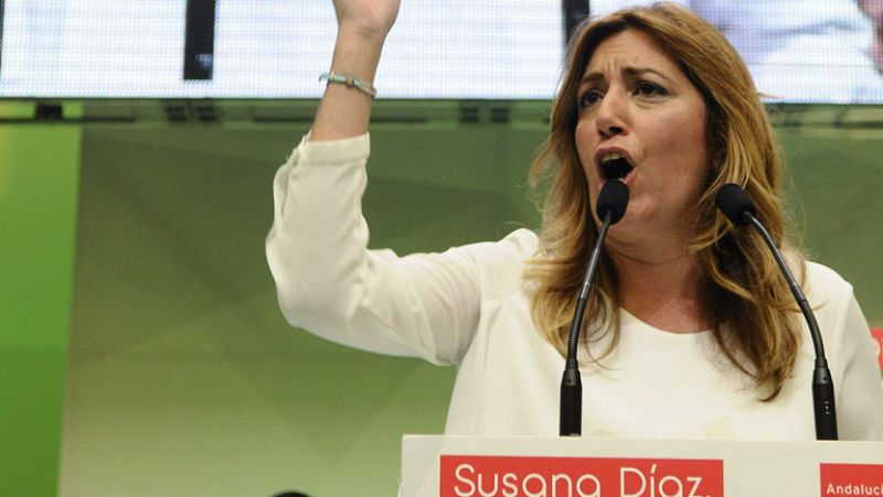Susana Díaz pide a Rajoy que trate de "convencer y no de vencer" en Cataluña