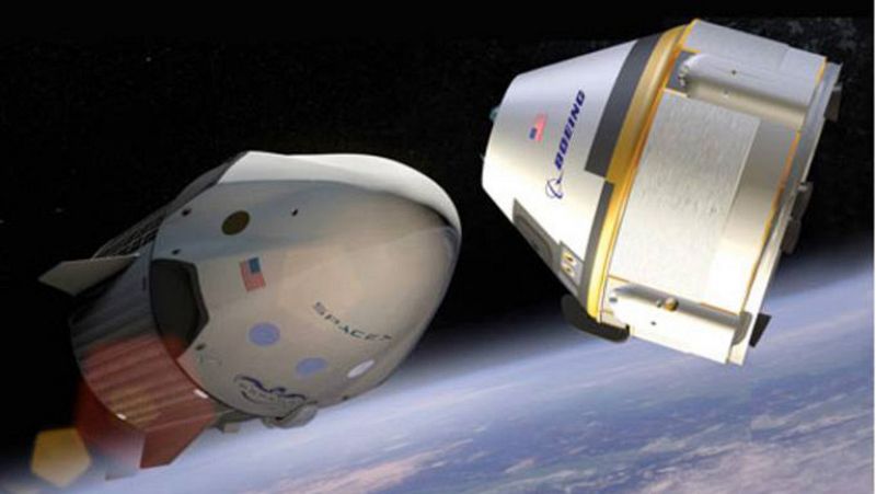 La CST-100 de Boeing y la Dragon V2 de SpaceX llevarán a los astronautas de la NASA al espacio