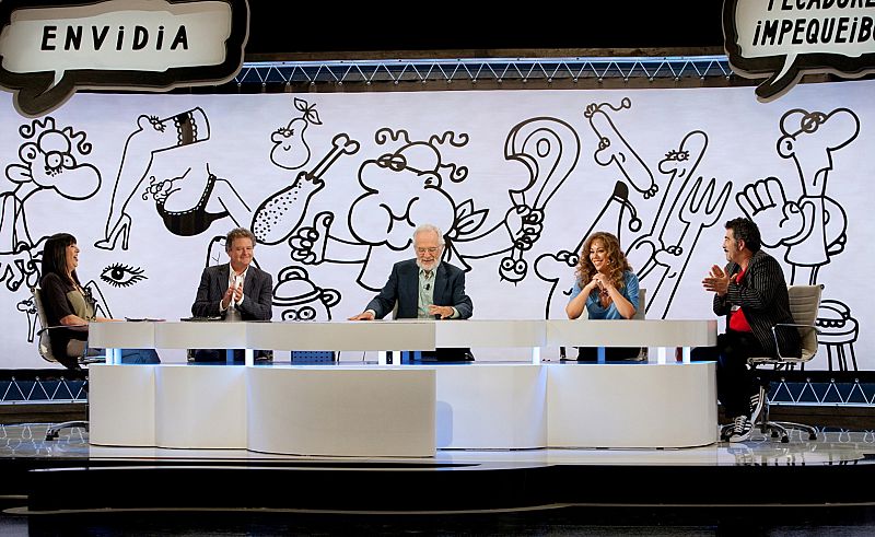 Llega a La 2 'Pecadores impequeibols', una tertulia humorística presentada por Forges