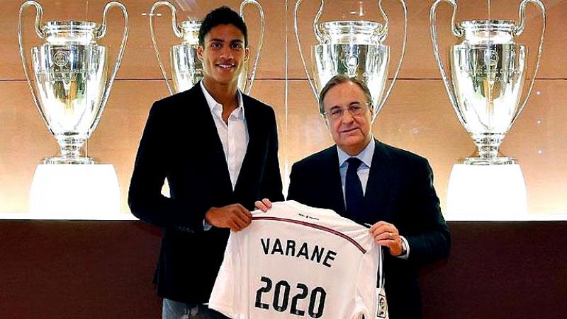 El Real Madrid renueva a Raphaël Varane hasta el 2020