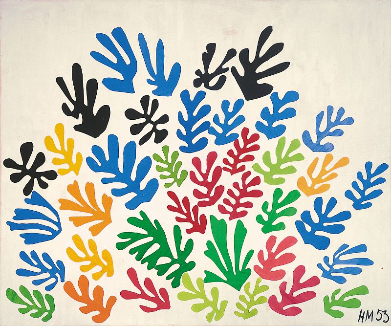 Matisse, recortando la verdad con tijeras