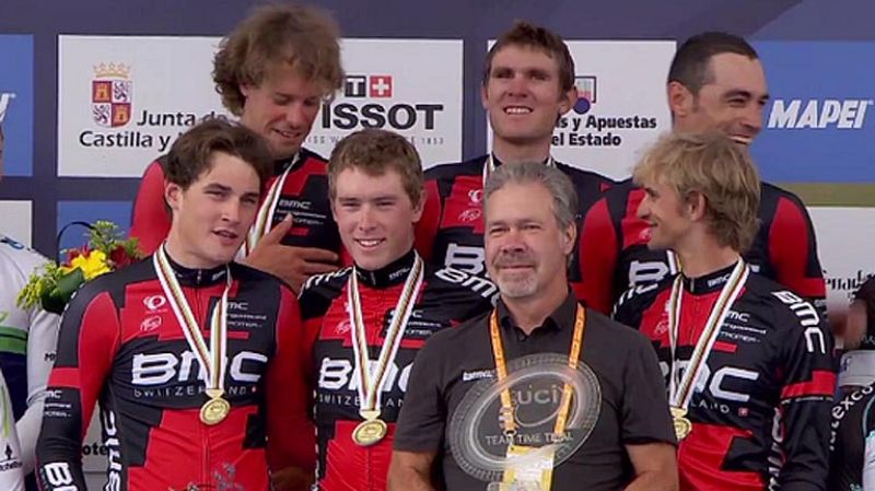 El BMC gana una contrarreloj por equipos condicionada por la lluvia